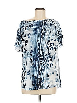 Belle By Kim Gravel Short Sleeve Blouse