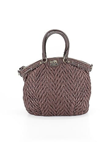 Coach Factory Leather Satchel (view 1)