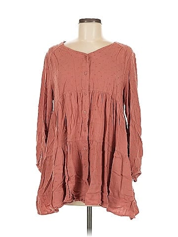 Easel Long Sleeve Blouse (view 1)