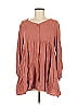 Easel 100% Rayon Brown Long Sleeve Blouse Size M - photo 1