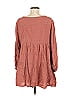 Easel 100% Rayon Brown Long Sleeve Blouse Size M - photo 2