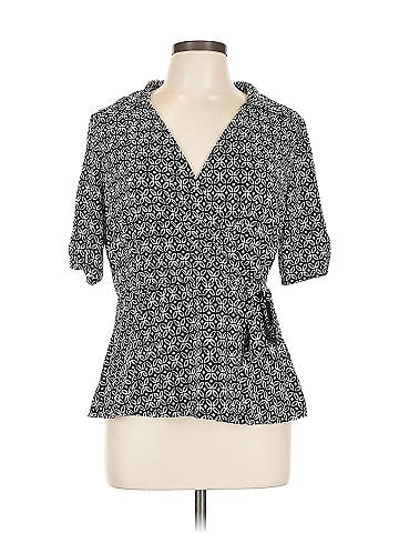 Perseption Concept Short Sleeve Blouse (view 1)