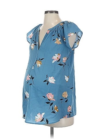 Motherhood Short Sleeve Blouse (view 1)