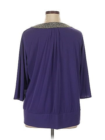 Daisy Fuentes 3/4 Sleeve Top (view 2)