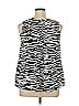 Roaman's Silver Sleeveless Blouse Size 14 - photo 2