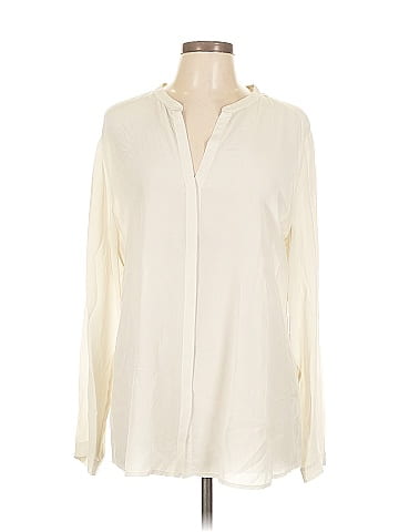 Eileen Fisher Long Sleeve Silk Top (view 1)