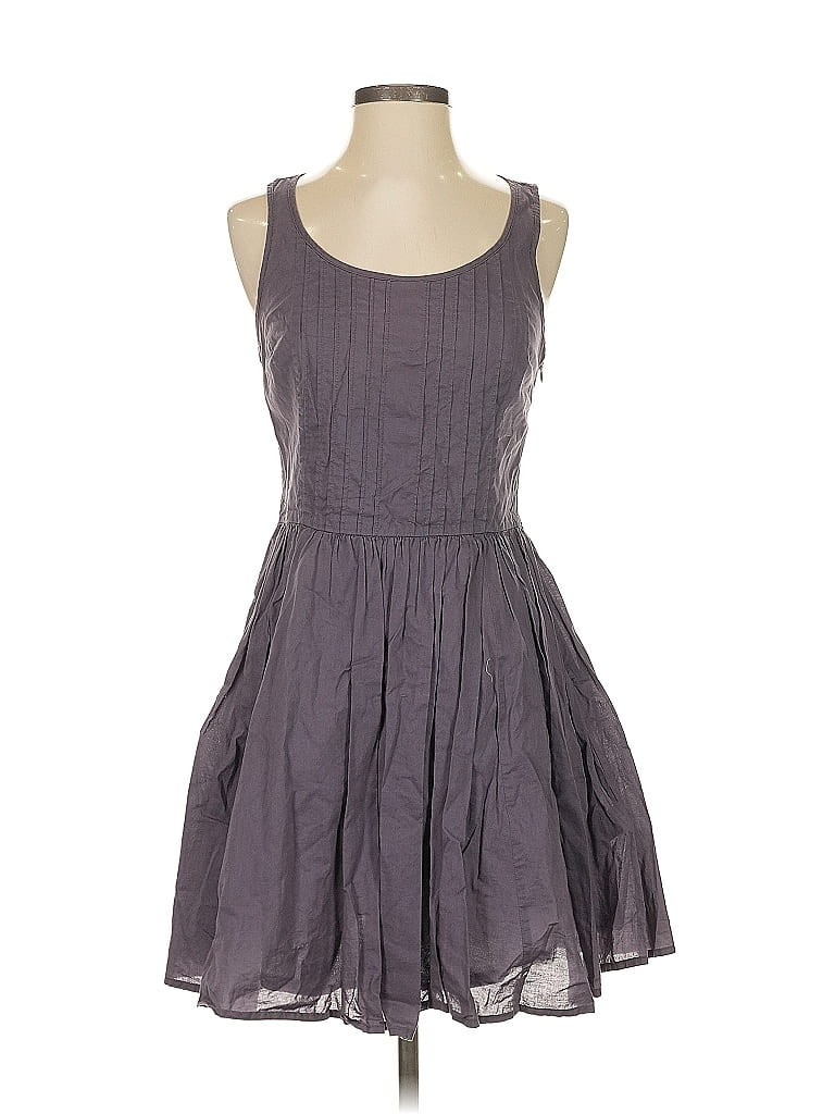 Pre-owned Lauren Conrad Casual Dress In Gray