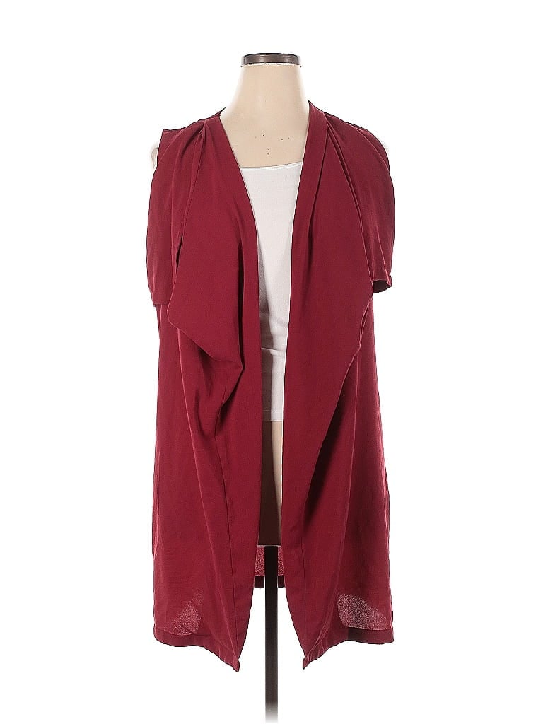 New Directions Burgundy Kimono Size XL - photo 1