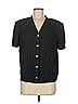St. John Black Cardigan Size M - photo 1