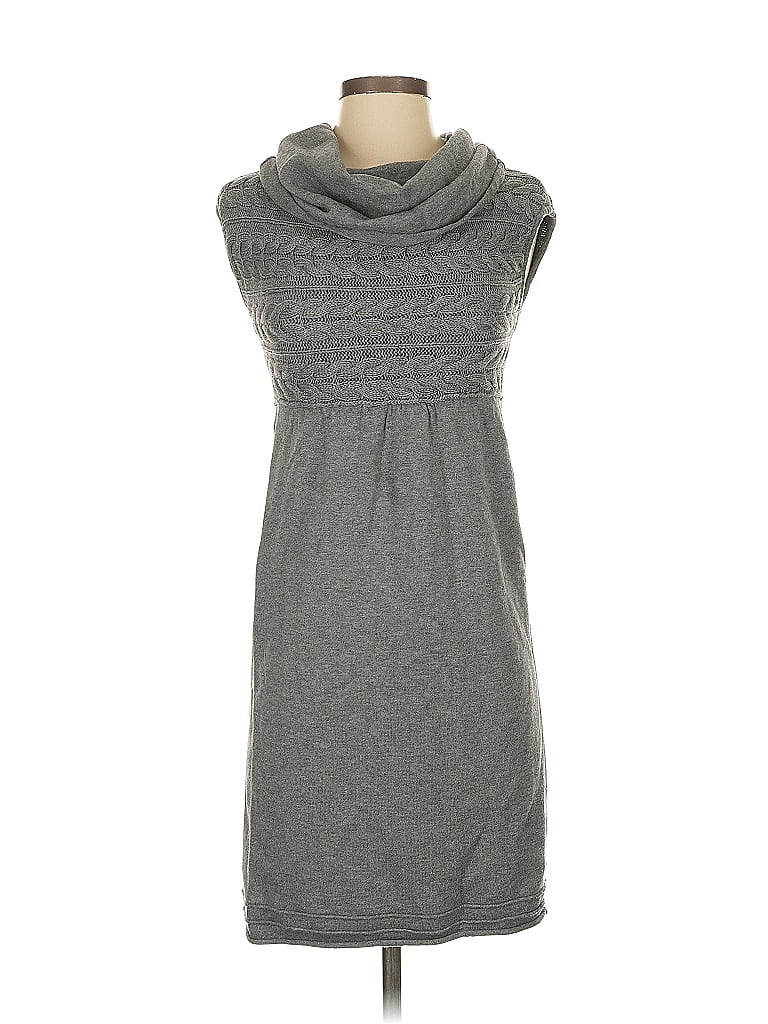 Pre-owned Max Studio Casual Dress In Gray