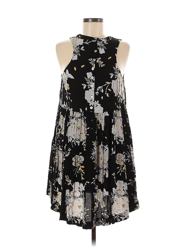 Pre-owned Knot Sisters Casual Dress In Black