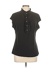 7th Avenue Design Studio New York & Company Short Sleeve Blouse