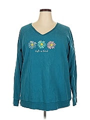Life Is Good Pullover Sweater