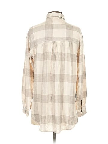 Pilcro Long Sleeve Button-Down Shirt (view 2)