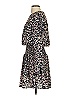La Roque 100% Polyester Animal Print Brown Casual Dress Size XS - photo 5