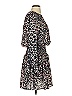La Roque 100% Polyester Animal Print Brown Casual Dress Size XS - photo 4