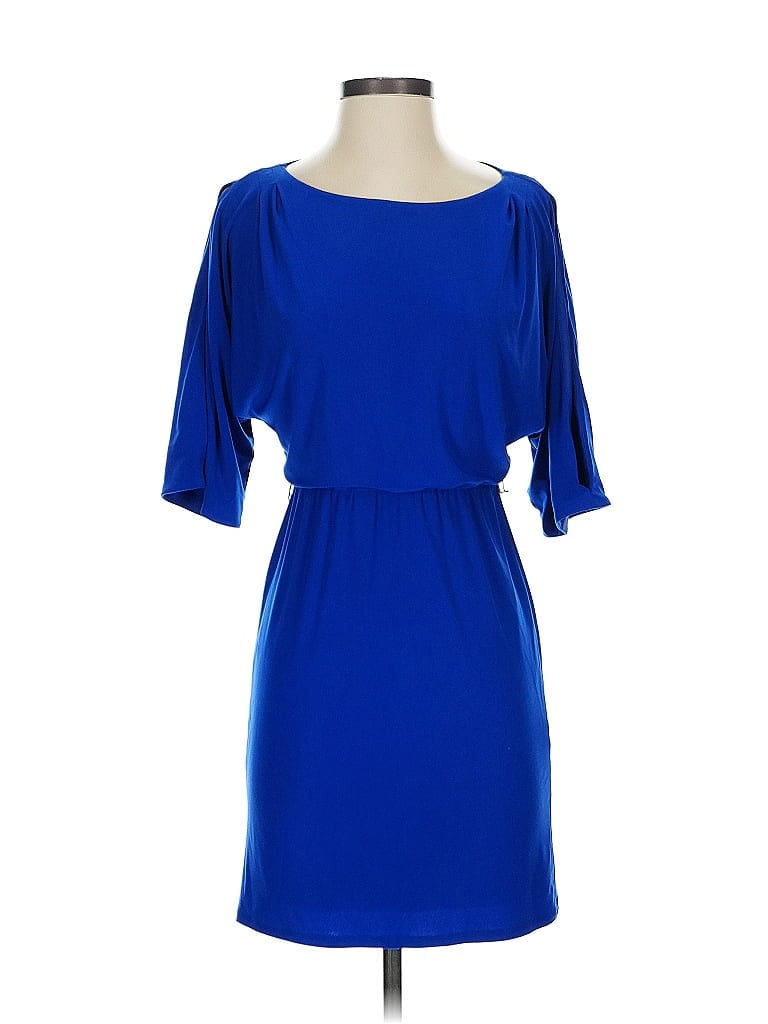 Pre-owned Jessica Simpson Cocktail Dress In Blue