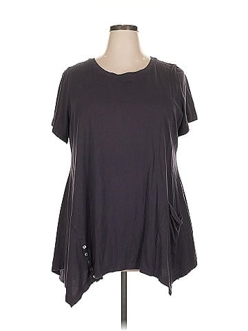 LOGO by Lori Goldstein Short Sleeve T-Shirt (view 1)