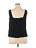 R&M Richards 100% Polyester Black Sleeveless Blouse Size 14 - photo 2