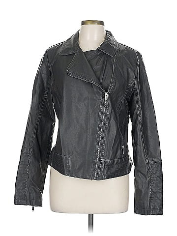 Universal Thread Faux Leather Jacket (view 1)