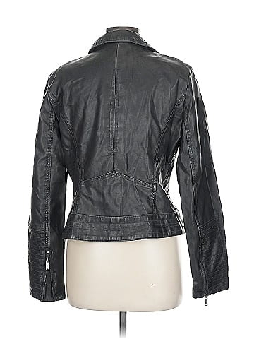 Universal Thread Faux Leather Jacket (view 2)
