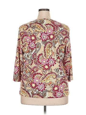 Karen Scott 3/4 Sleeve Blouse (view 2)