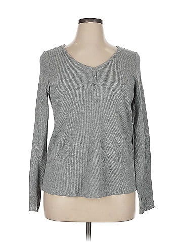 NYDJ Long Sleeve Henley (view 1)