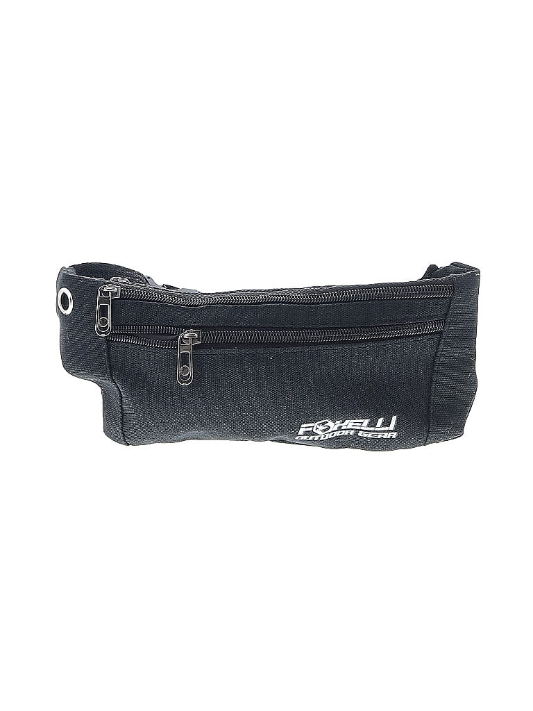 Pre-owned Assorted Brands Belt Bag In Black