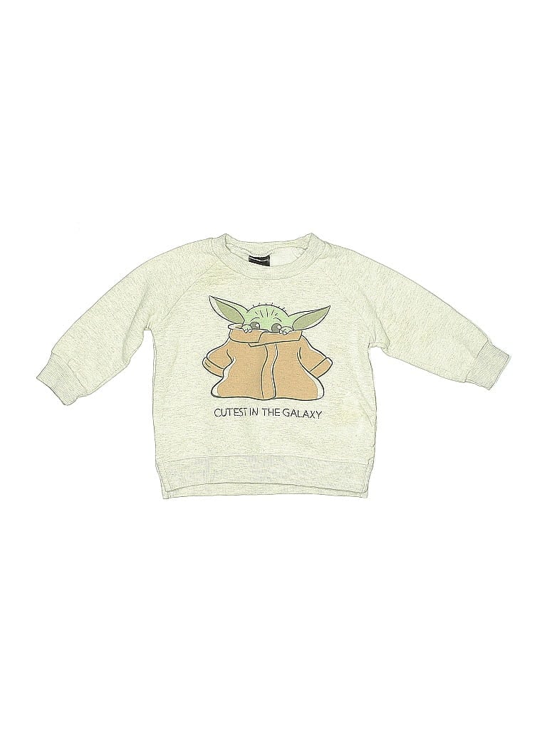 Star Wars Green Gray Pullover Sweater Size 3-6 mo - photo 1