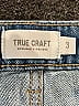 True Craft 100% Cotton Blue Denim Shorts Size 3 - photo 3