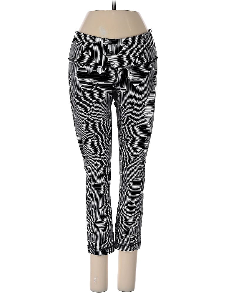 Pre-owned Lululemon Athletica Active Pants In Gray