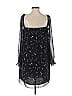 Wilfred 100% Polyester Stars Black Casual Dress Size S - photo 2