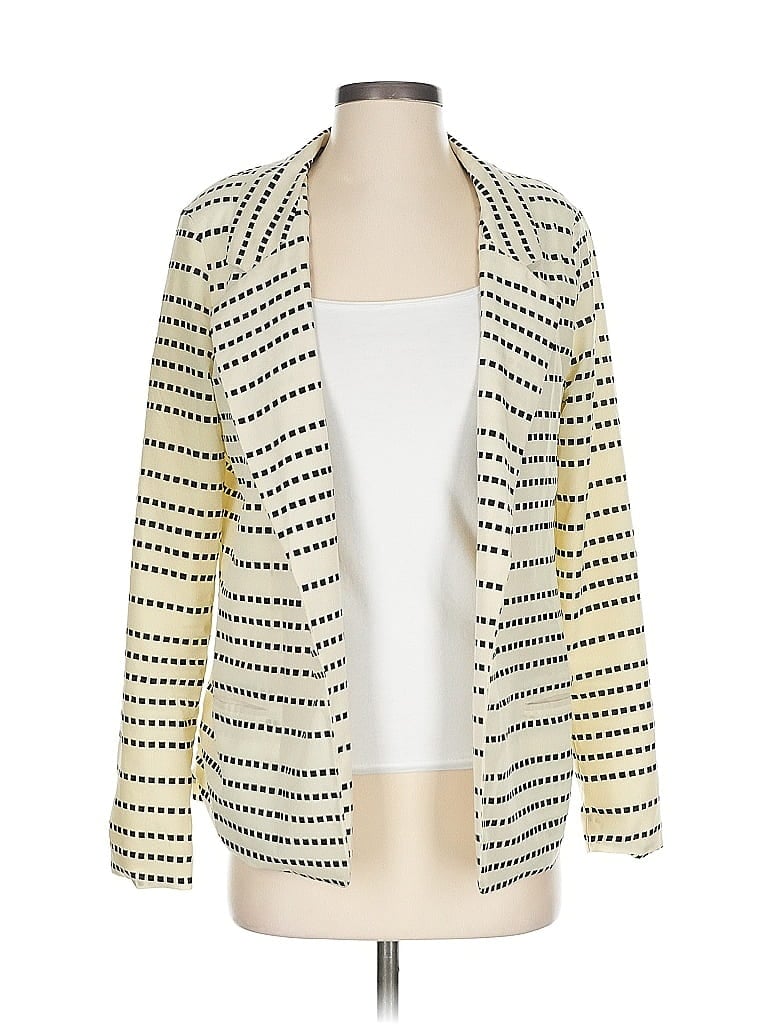 Pre-owned Pjk Patterson J. Kincaid Blazer Jacket In White