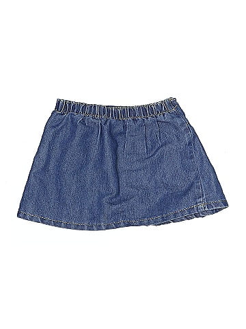 Okie Dokie Denim Skirt (view 2)