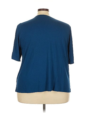 J.Jill Short Sleeve Henley (view 2)