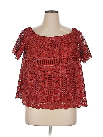 Sunday in Brooklyn Short Sleeve Blouse (view 1)