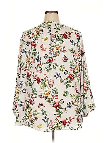 T Tahari 3/4 Sleeve Blouse (view 2)