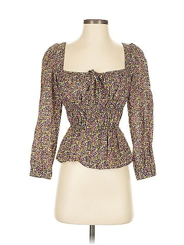 Liberty Art Fabrics for J.Crew 3/4 Sleeve T-Shirt (view 1)