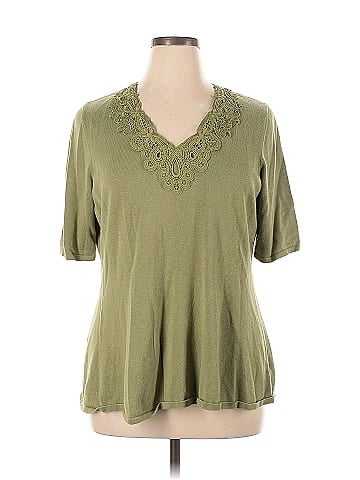 Isaac Mizrahi LIVE! Short Sleeve Top (view 1)