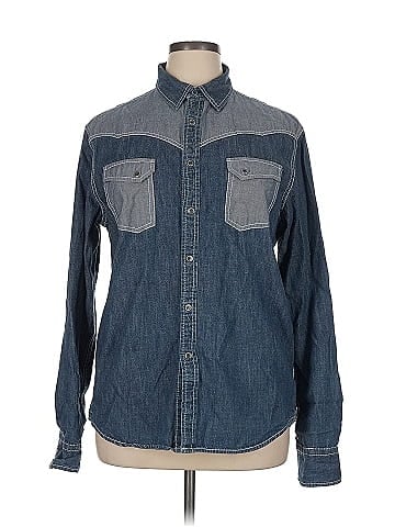 Guess Long Sleeve Button-Down Shirt (view 1)