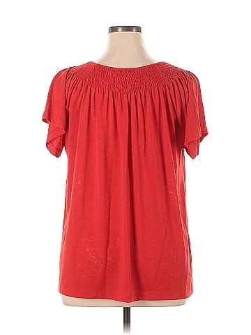 DG^2 by Diane Gilman Short Sleeve Blouse (view 2)