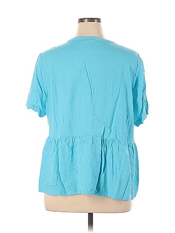 D&Co. Short Sleeve Blouse (view 2)