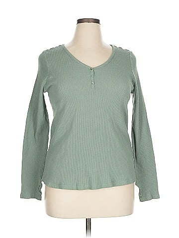 NYDJ Long Sleeve Henley (view 1)