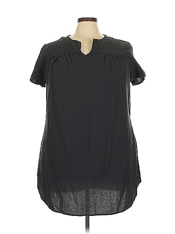 Emery Rose Short Sleeve Blouse (view 1)