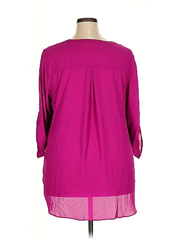 Chaus 3/4 Sleeve Blouse (view 2)