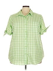 Roaman's Short Sleeve Blouse