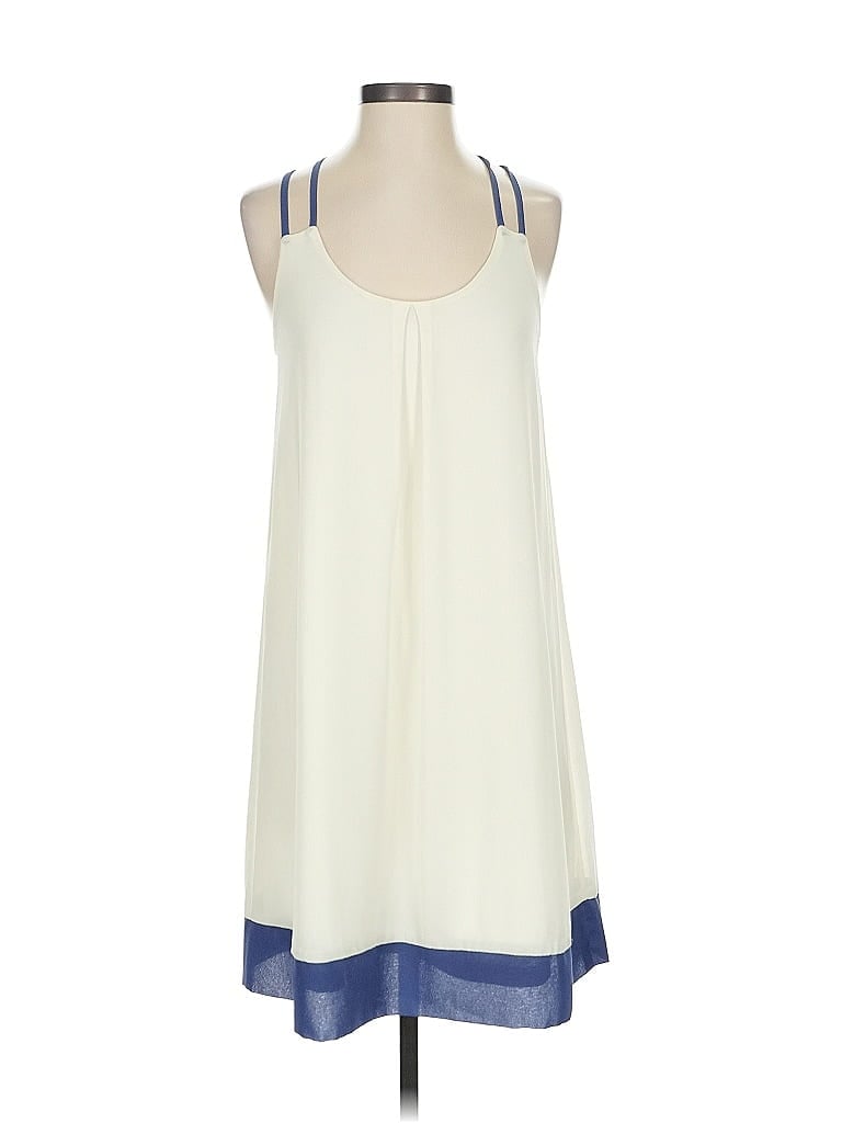 Pre-owned Ya Los Angeles Casual Dress In White