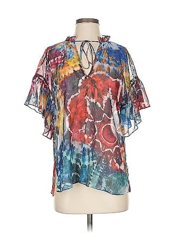 Alice + Olivia Short Sleeve Blouse (view 1)