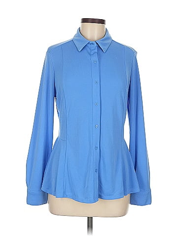 Roz & Ali Long Sleeve Blouse (view 1)