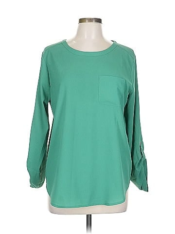 Van Heusen Long Sleeve Blouse (view 1)